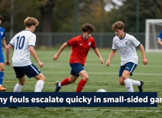 Small-sided games see rapid foul escalation, experts warn
