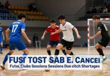 Futsal Clubs Cancel Sessions at Short Notice Due to Pitch Shortages