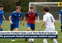 Grassroots Football Clubs Lack Vital Medical Support