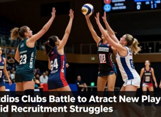 Netball Clubs Battle to Attract New Players Amid Recruitment Struggles