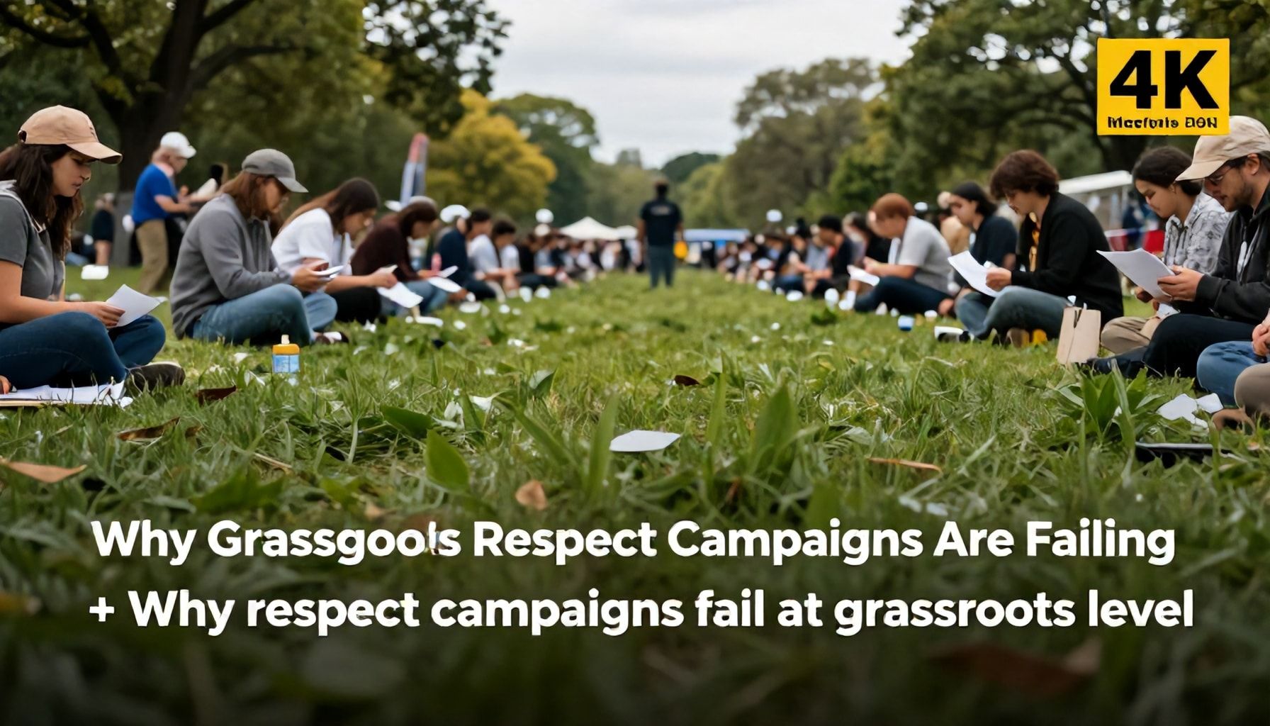 Why Grassroots Respect Campaigns Are Failing