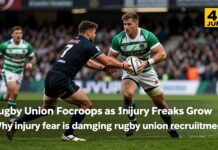 Rugby Union Recruitment Drops as Injury Fears Grow