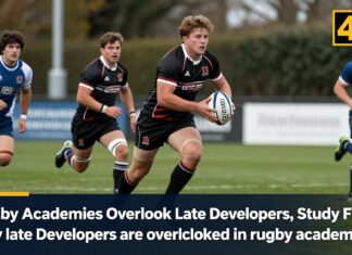 Rugby Academies Overlook Late Developers, Study Finds