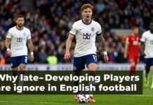 English Football Ignores Late-Blooming Players