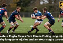 Amateur Rugby Players Face Career-Ending Long-Term Injuries