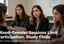 Mixed-Gender Sessions Limit Participation, Study Finds