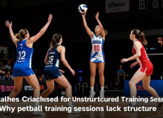 Netball Coaches Criticised for Unstructured Training Sessions
