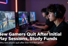 New Gamers Quit After Initial Play Sessions, Study Finds