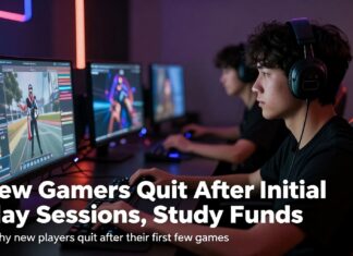 New Gamers Quit After Initial Play Sessions, Study Finds