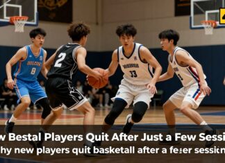 New Basketball Players Quit After Just a Few Sessions