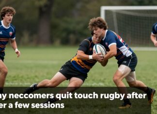 Newcomers abandon touch rugby after short trial