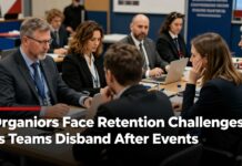 Organisers Face Retention Challenges as Teams Disband After Events