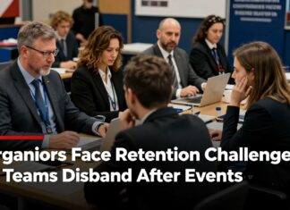 Organisers Face Retention Challenges as Teams Disband After Events