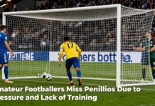 Amateur Footballers Miss Penalties Due to Pressure and Lack of Training