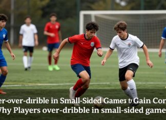 Players Over-Dribble in Small-Sided Games to Gain Control