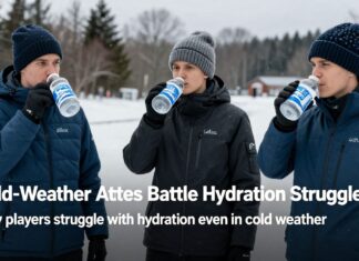 Cold-Weather Athletes Battle Hydration Struggles