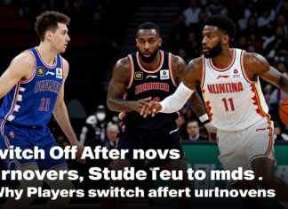 Basketball Players Switch Off After Turnovers, Study Finds