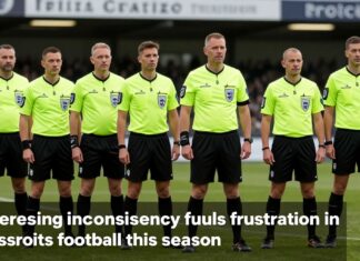 Referees’ inconsistency fuels frustration in grassroots football this season