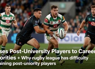 Rugby League Loses Post-University Players to Career Priorities