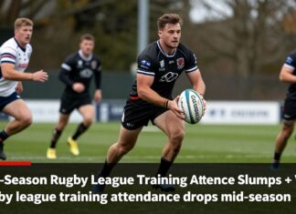 Mid-Season Rugby League Training Attendance Slumps