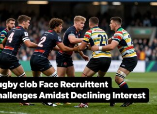 Rugby Union Clubs Face Recruitment Challenges Amidst Declining Interest