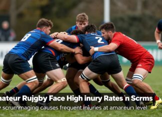 Amateur Rugby Players Face High Injury Rates in Scrums