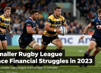 Smaller Rugby League Clubs Face Financial Struggles in 2023