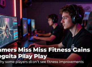 Gamers Miss Fitness Gains Despite Regular Play