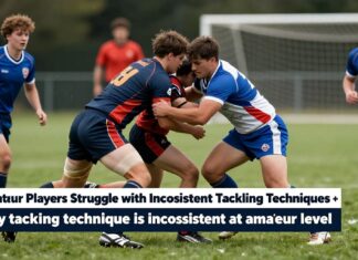 Amateur Players Struggle with Inconsistent Tackling Techniques