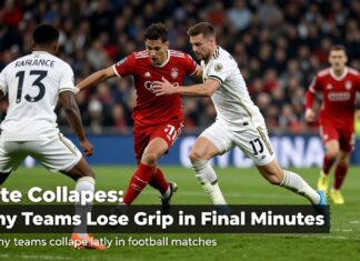 Late Collapses: Why Teams Lose Grip in Final Minutes