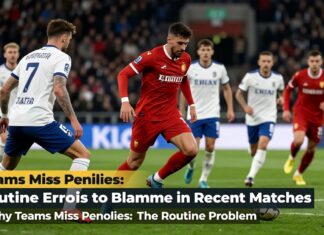 Teams Miss Penalties: Routine Errors to Blame in Recent Matches