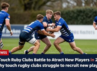 UK Touch Rugby Clubs Battle to Attract New Players in 2024