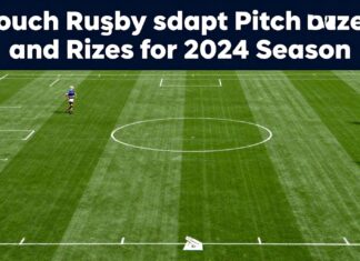 Touch Rugby Leagues Adapt Pitch Sizes and Markings for 2024 Season