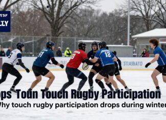 Winter Weather Drops Touch Rugby Participation