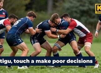 Fatigued touch rugby players make poor decisions – study finds