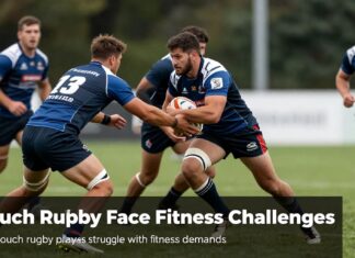 Touch Rugby Players Face Fitness Challenges