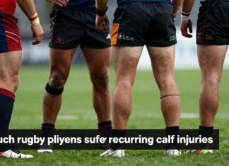 Rugby Players Face Repeated Calf Injuries During Matches