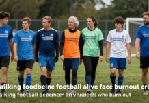 Volunteers keeping walking football alive face burnout crisis