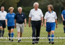 Walking Football Ignores Older Players’ Medical Needs