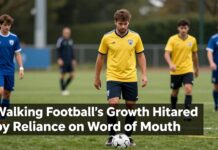 Walking Football’s Growth Hindered by Reliance on Word of Mouth
