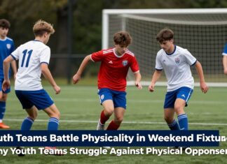 Youth Teams Battle Physicality in Weekend Fixtures