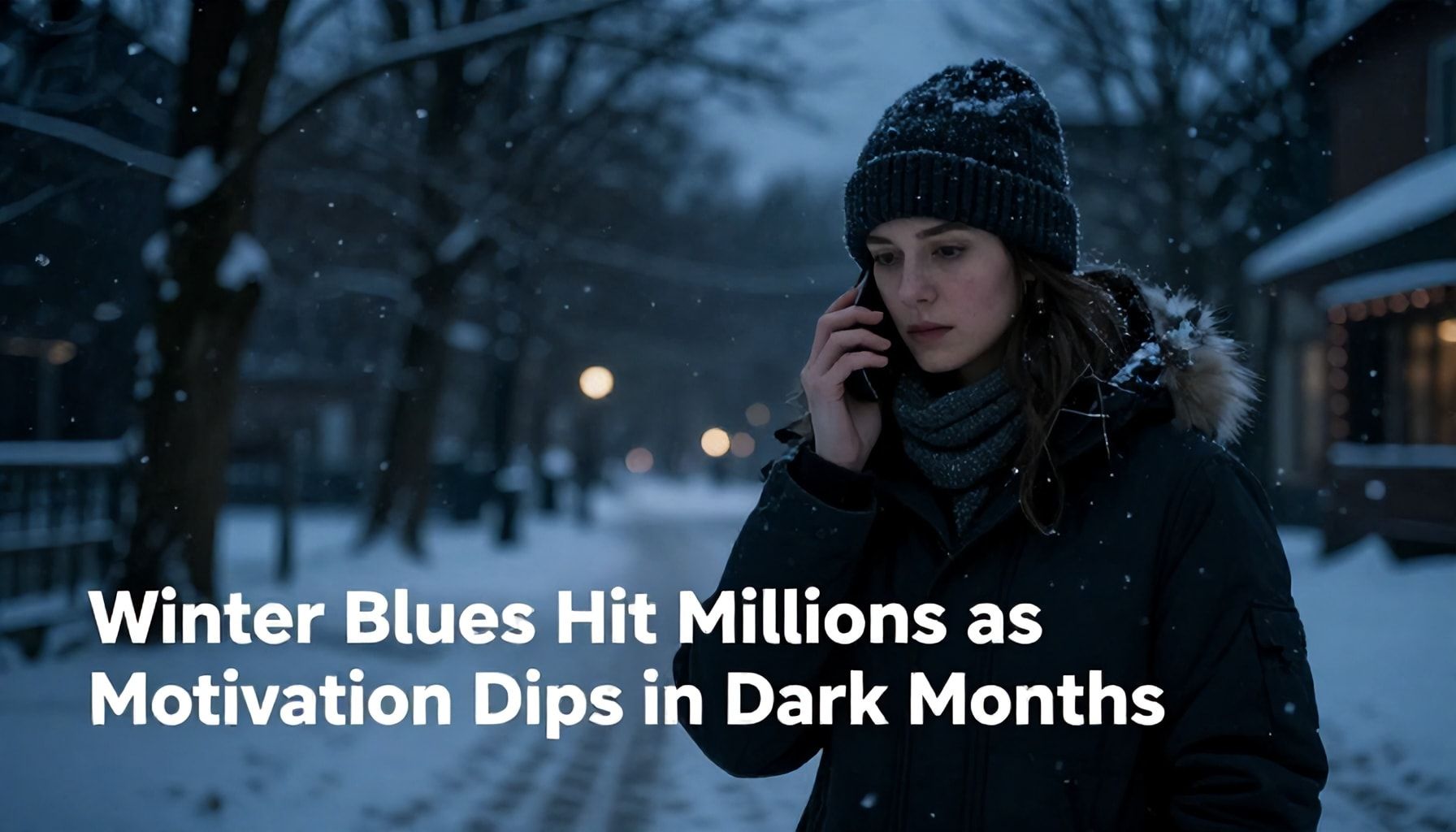 Winter Blues Hit Millions as Motivation Dips in Dark Months