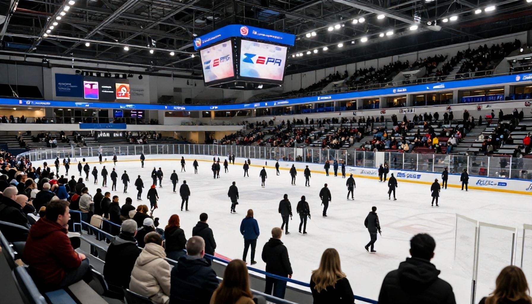 Winter Chill Keeps Crowds Away from Indoor Venues