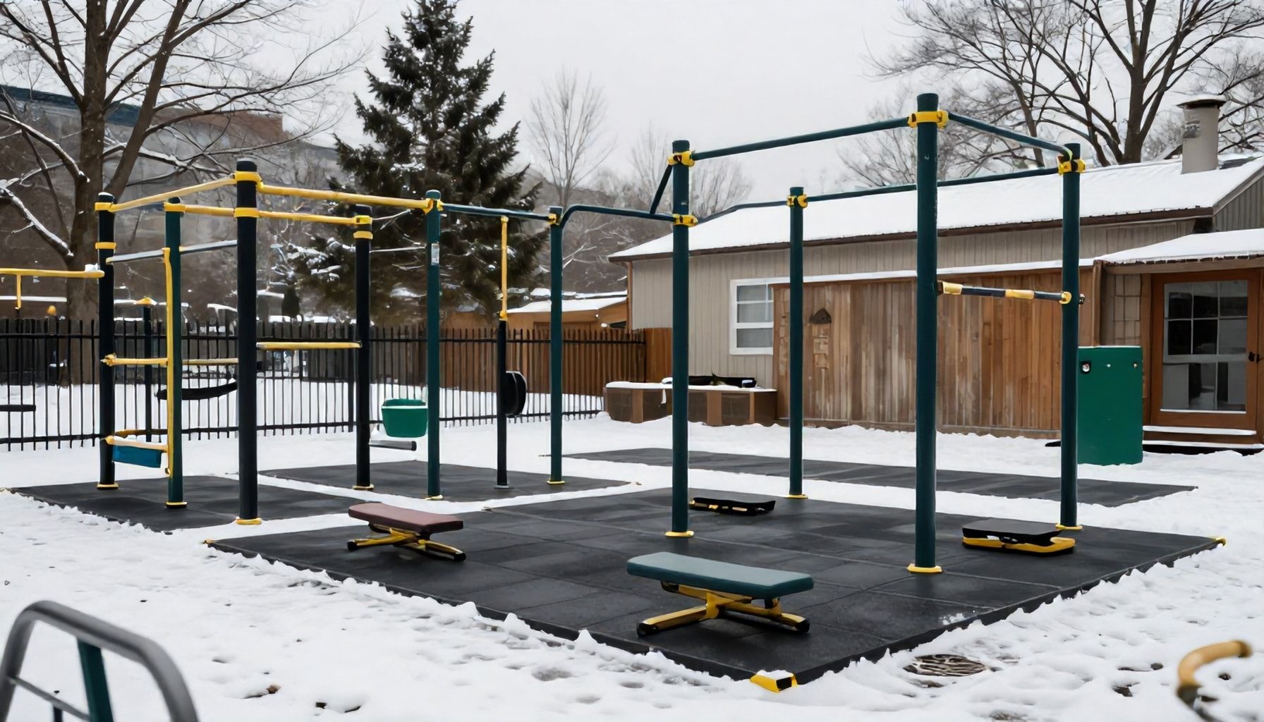 Winter Conditions Halt Operations at Open-Air Gyms