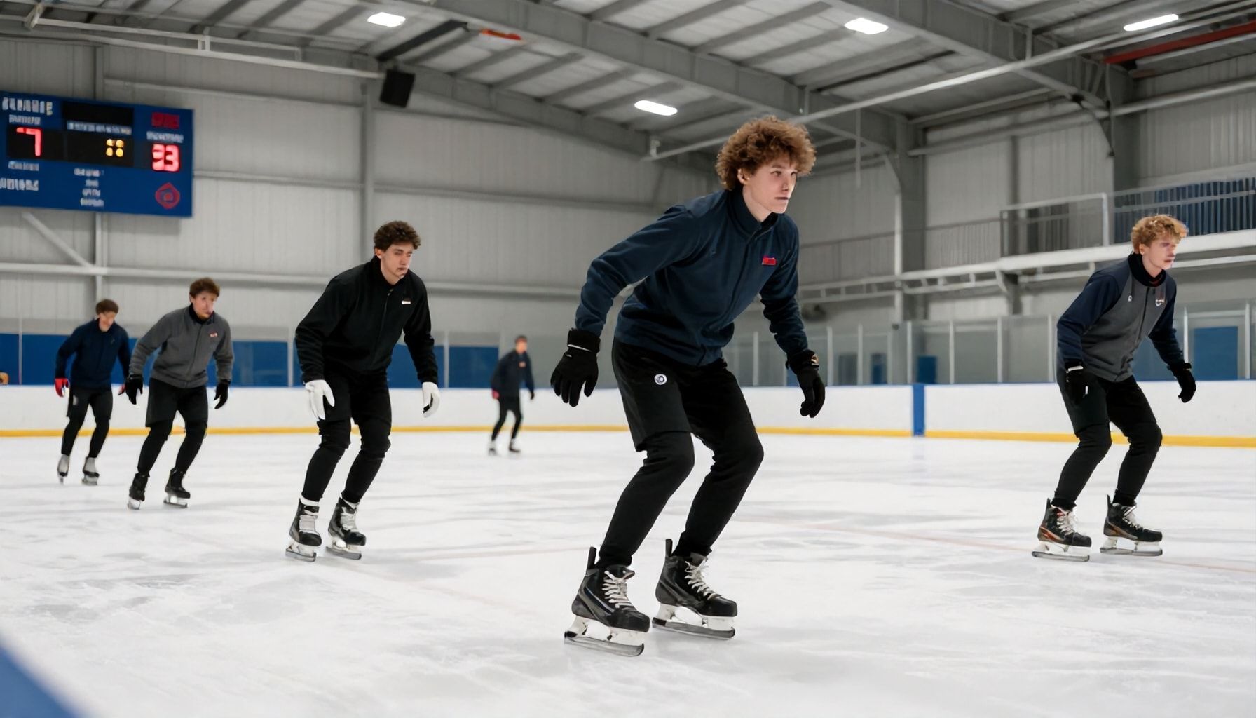 Winter Drives Athletes Indoors for Training