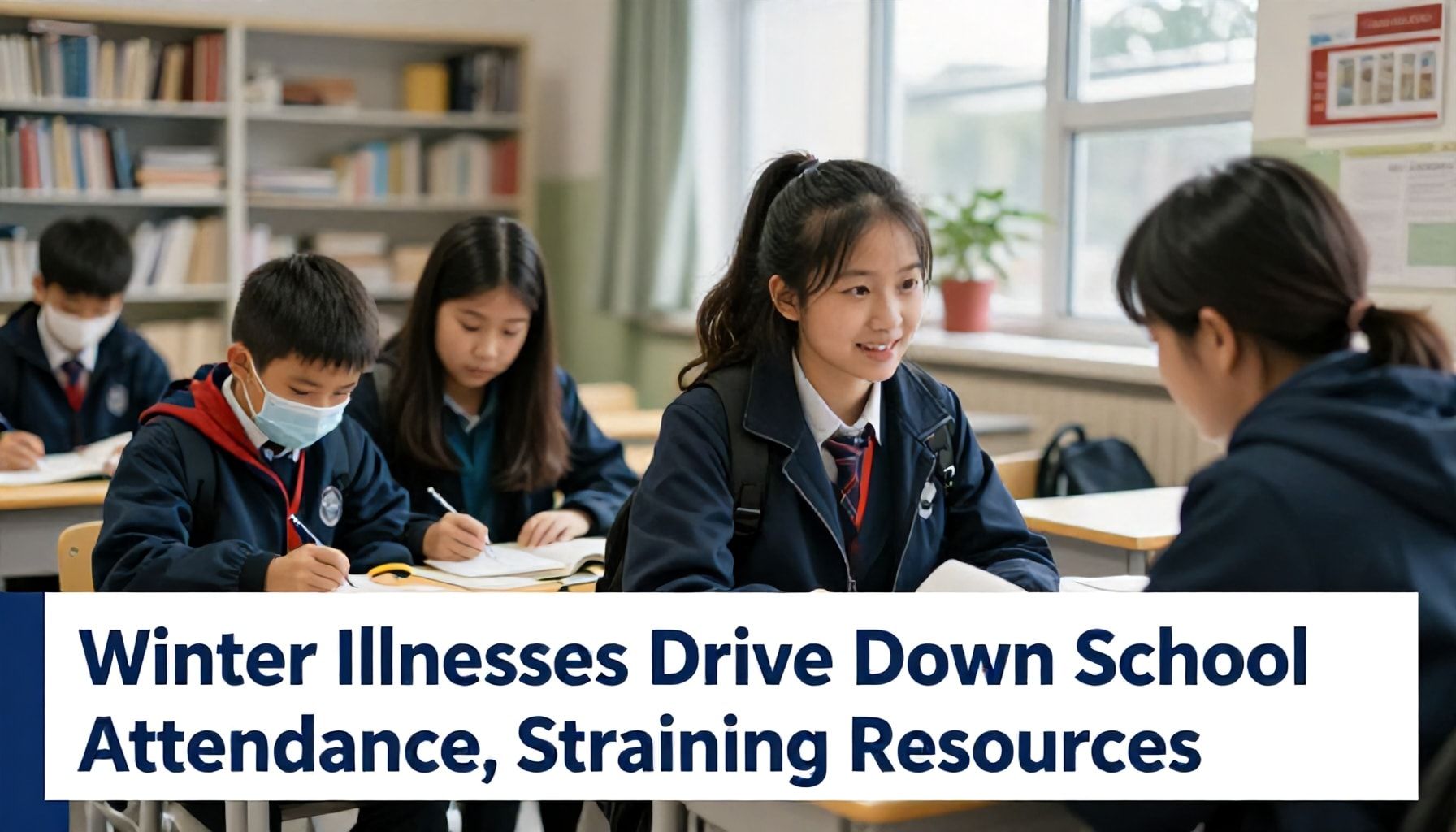 Winter Illnesses Drive Down School Attendance, Straining Resources