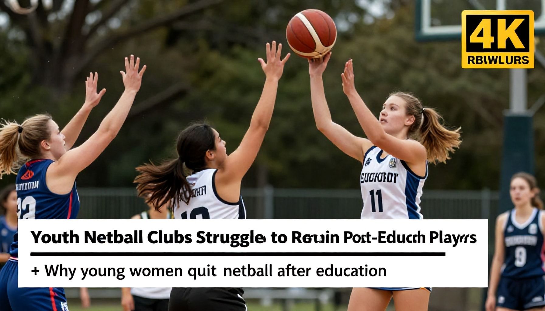 Youth Netball Clubs Struggle to Retain Post-Education Players