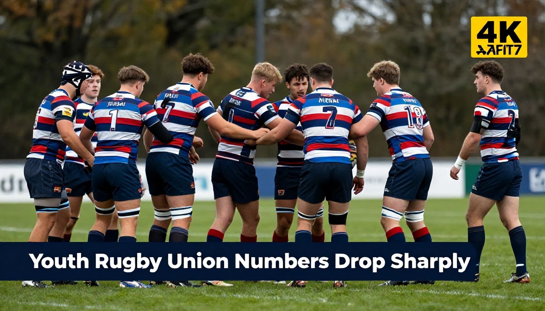 Youth Rugby Union Numbers Drop Sharply