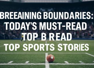 Breaking Boundaries: Today’s Top Sports Stories You Can’t Miss Breaking Boundaries: Today's Must-Read Top Sports Stories