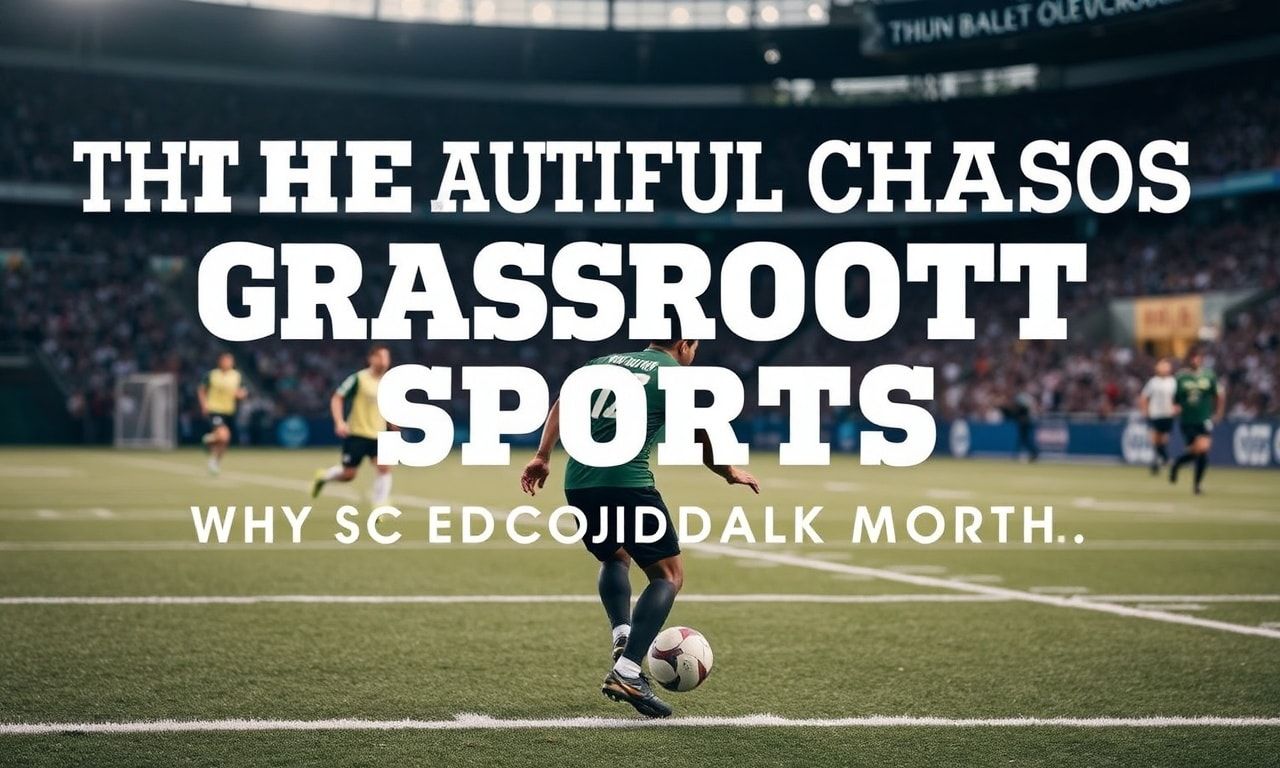 The Beautiful Mess of Grassroots Sports: Why We Need to Care More